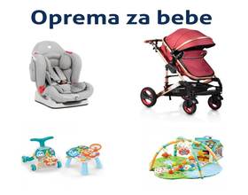 auto-sediste, kolica, hranilica, dubak, korito, nosa, zvecka, muzicka-vrteska, podloga-za-igru, ljuljaska, 