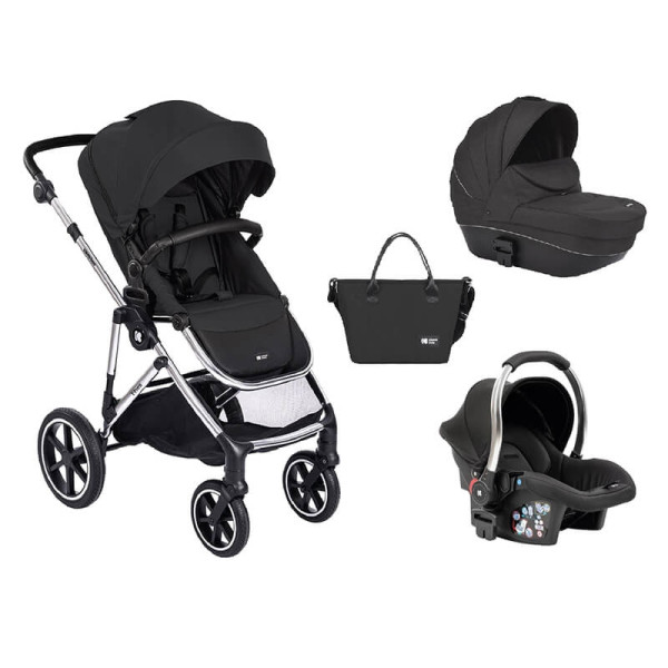 Kolica za bebe THEA set 3u1, Kikka Boo, Black