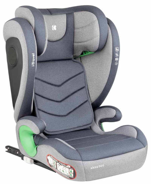 Autosediste I Travel, I-SIZE Isofix, Kikka Boo, Dark Grey