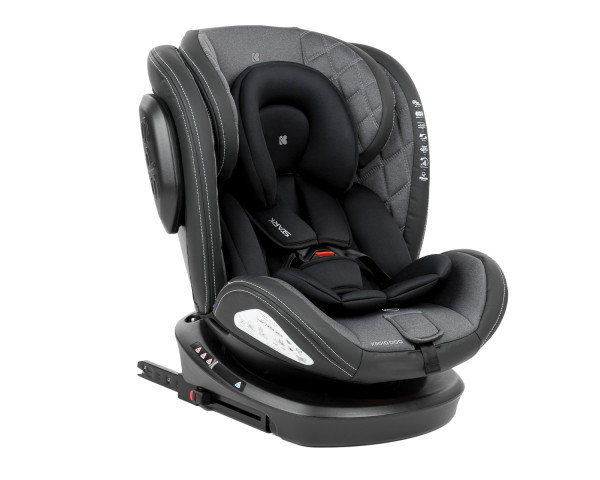 Autosediste za decu STARK Isofix (0-36kg) Kikka Boo Dark Grey