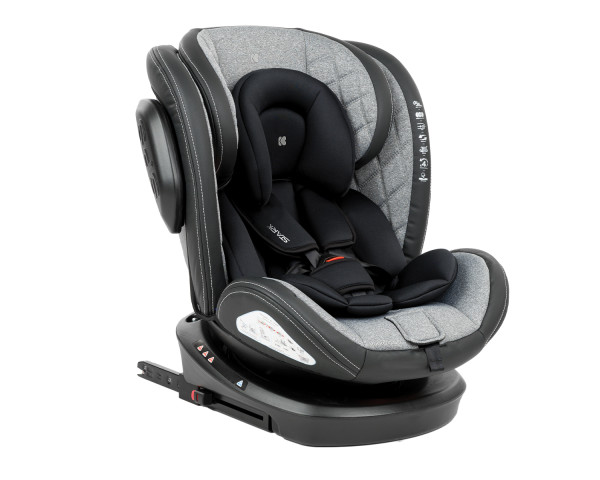 Autosediste za decu STARK Isofix (0-36kg) Kikka Boo Light Grey