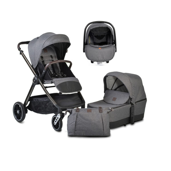 Kolica za bebe MACAN 3U1, Cangaroo, Grey