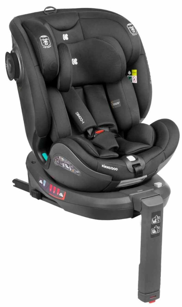 Autosediste I CONIC, I-SIZE Isofix, Kikka Boo, Black