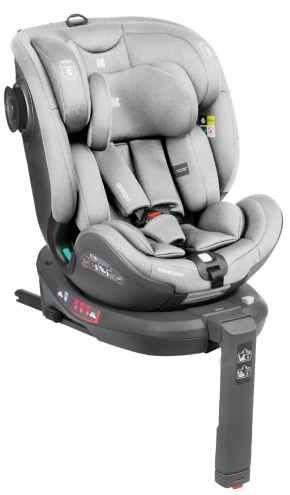 Autosediste I CONIC, I-SIZE Isofix, Kikka Boo, Light Grey