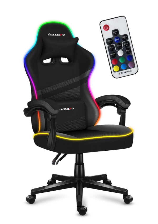 Stolica Force 4.4, Huzaro, RGB Black