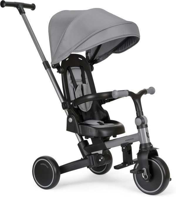 Tricikl ALUMA 8u1, Kikkaboo, Grey