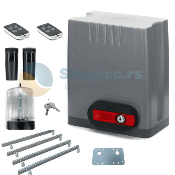 Motor za kliznu kapiju Titan S 510AC CL, Set