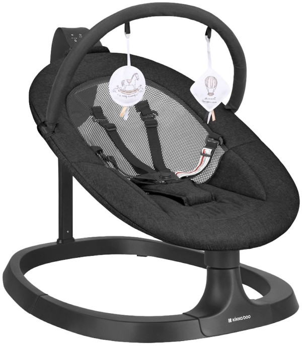 Ljuljaska za bebe ZAZU, Kikka Boo, Black