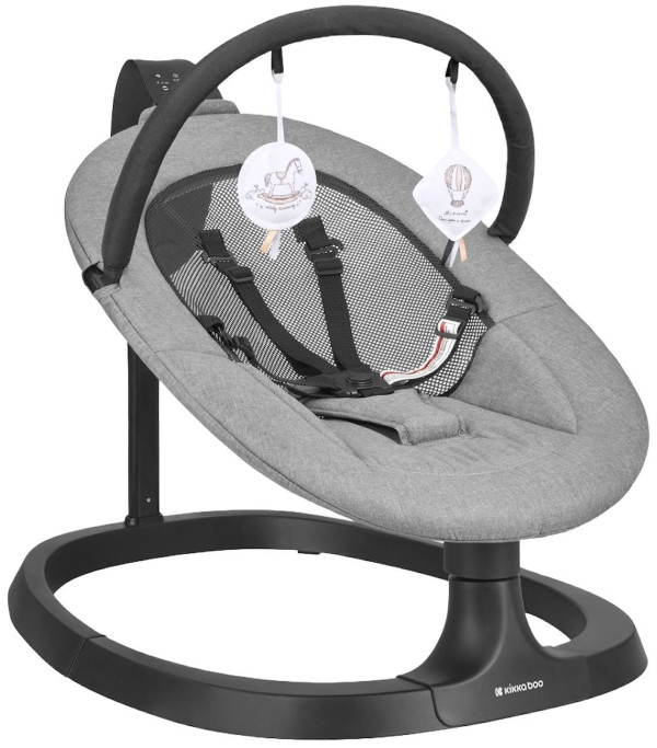 Ljuljaska za bebe ZAZU, Kikka Boo, Grey