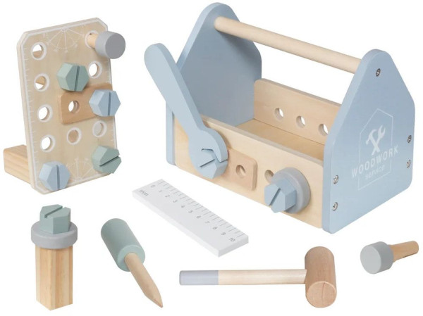 Deciji alat set drveni Radionica, Kinder Home