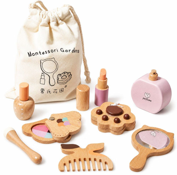 Kozmeticki set deciji drveni, Kinder Home