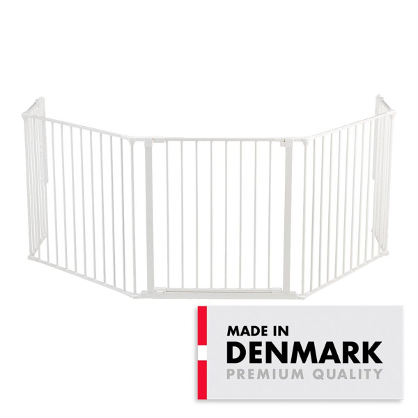 Zastitna ogradica Flex XL 90-278cm BabyDan Bela