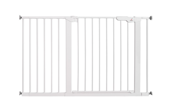 Zastitna ogradica Premier 119,3-125,6cm BabyDan Bela