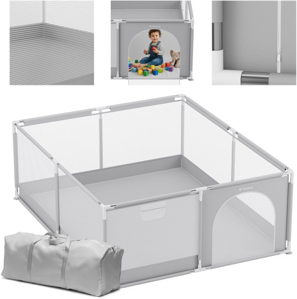 Ogradica za decu COZY 25 150cm Tulano Siva
