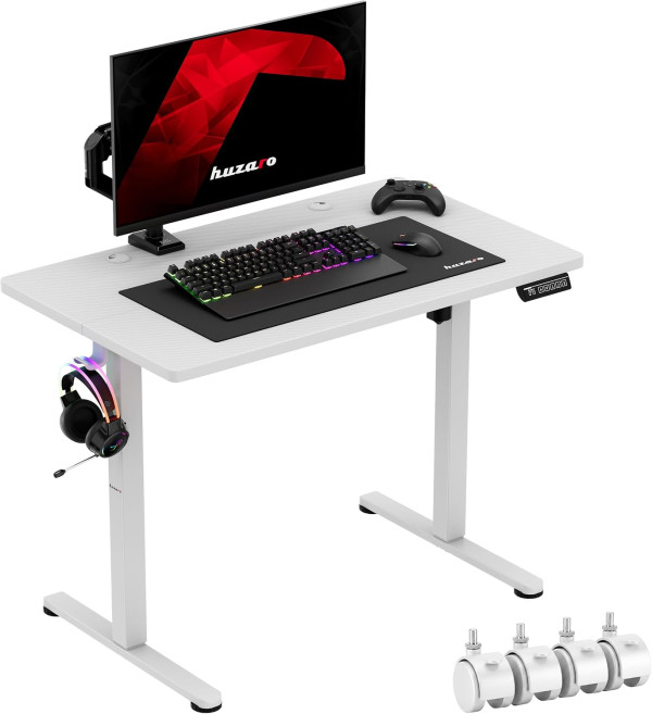 Radni sto Hero 7.8, Huzaro, Elektricni, White