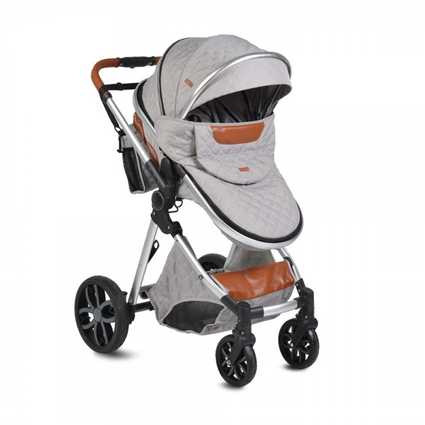 Kolica za bebe ALMA, Cangaroo, Light Grey