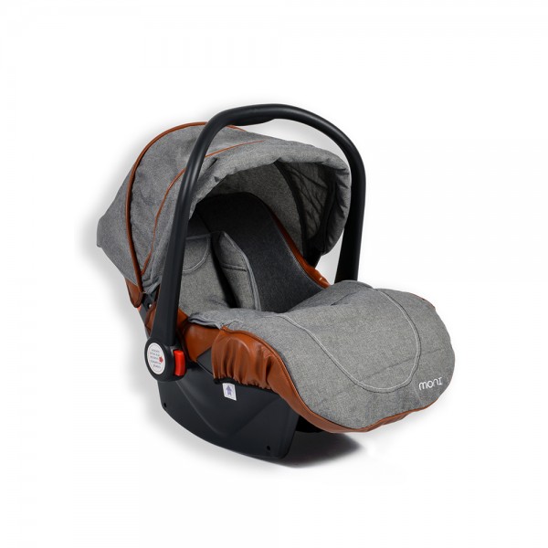 Autosediste nosiljka za bebe ALMA (0-13kg), Cangaroo, Dark Grey