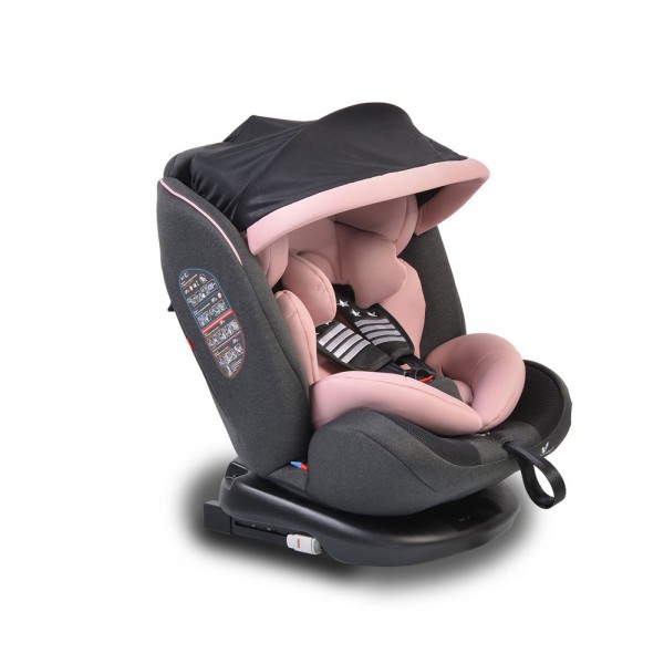 Autosediste za decu PILOT, Isofix (0-36kg), Cangaroo, Pink