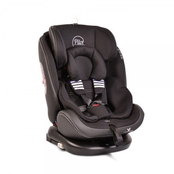 Autosediste za decu PILOT, Isofix (0-36kg), Cangaroo, Black