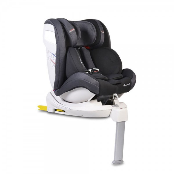 Autosediste za decu ADMIRAL, Isofix (0-36kg), Cangaroo, Black