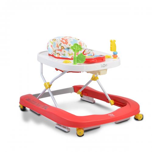 Dubak za bebe šetalica ZOO 2u1, Cangaroo, Red