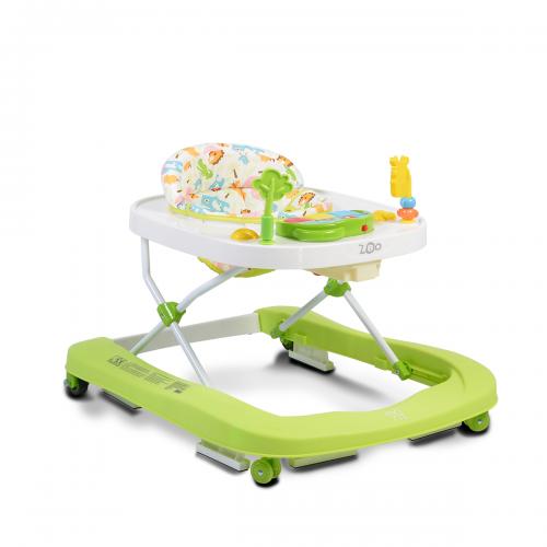 Dubak za bebe šetalica ZOO 2u1, Cangaroo, Green