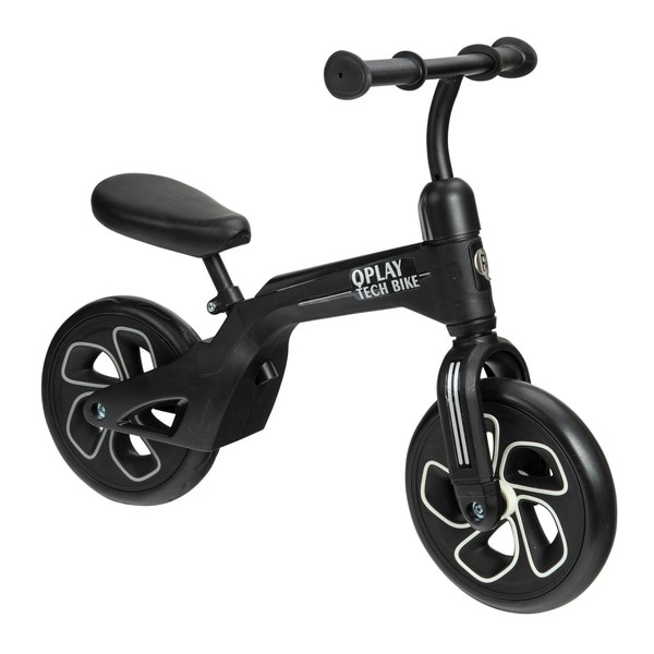 Bicikl za decu Balance bike QPlay TECH, Black