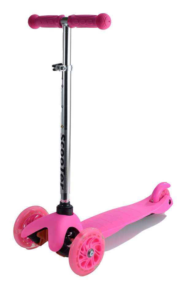 Trotinet za decu TS-206, do 35 kg, Roze