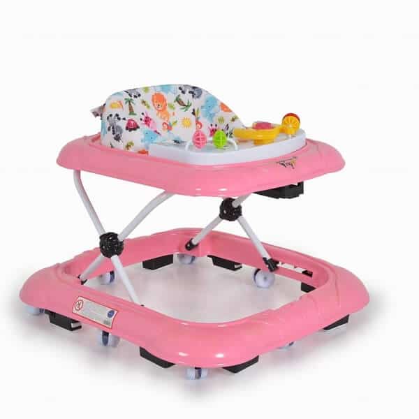 Dubak za bebe JUNGLE FUN, Cangaroo, Pink