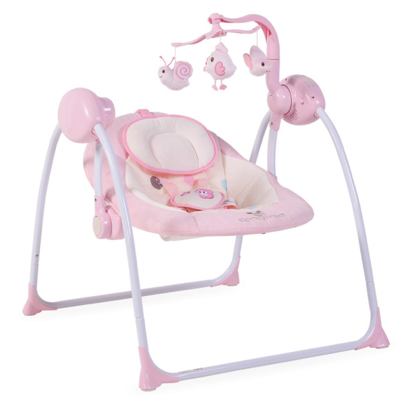 Ljuljaska za bebe SWING+, do 9kg, Cangaroo, Pink